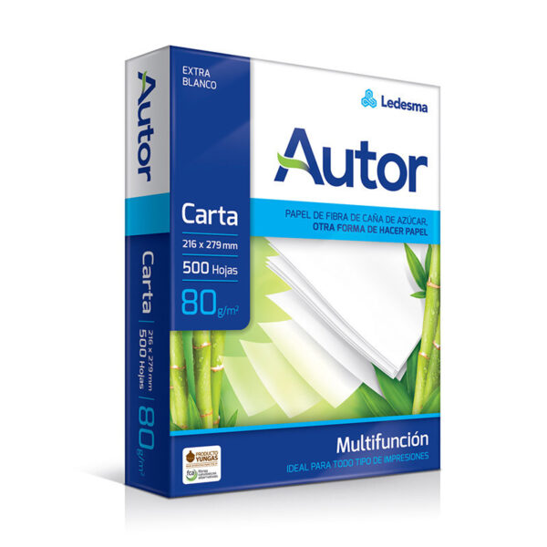 Resma Carta Autor 80gr