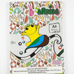 Resma A4 color blanco x100Hojas
